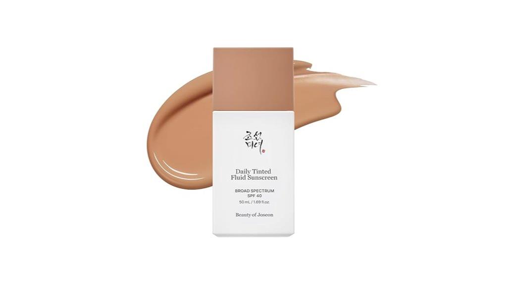 elegant spf 40 tinted sunscreen