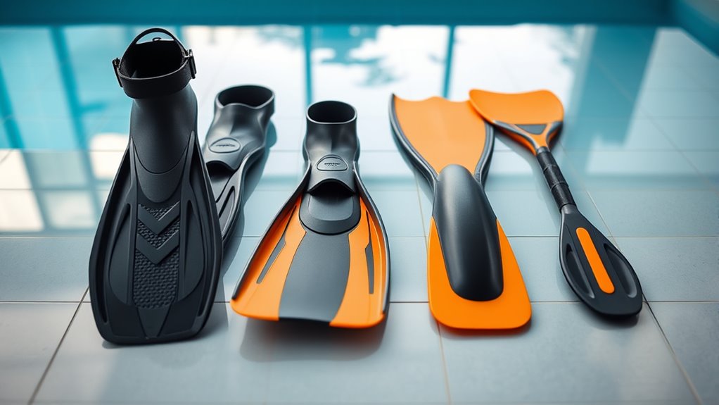 enhance kick with fins