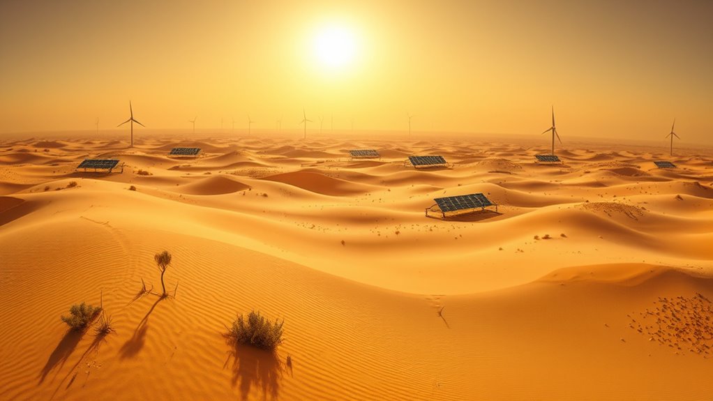 environmental impact of desert projects