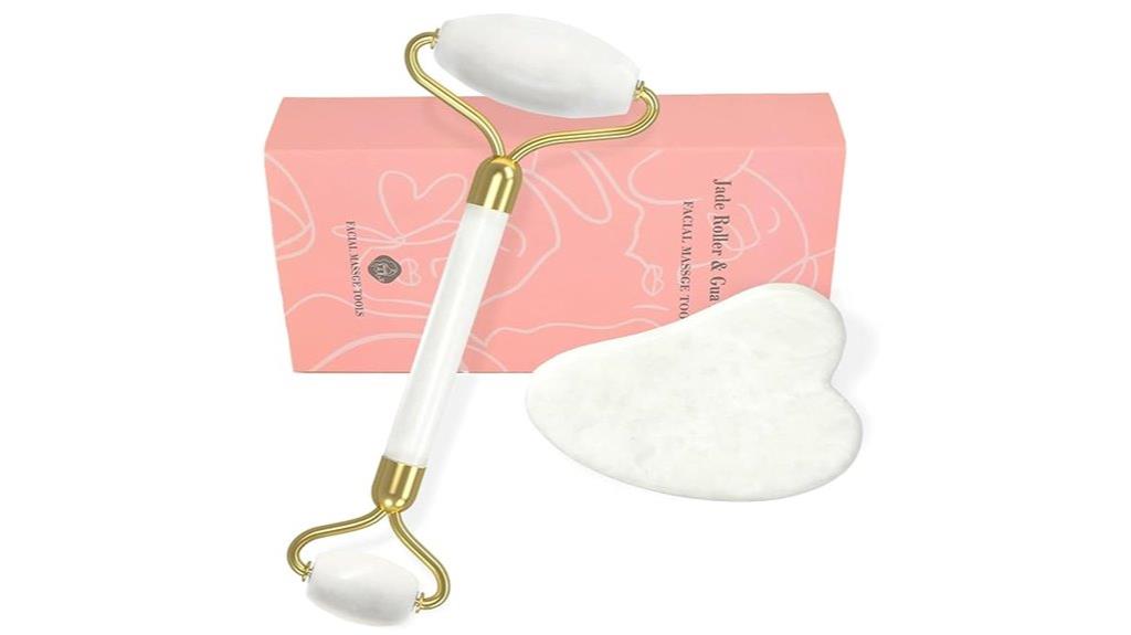 facial massage jade set