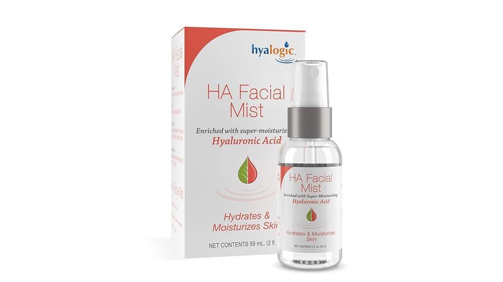 facial mist with hyaluronic