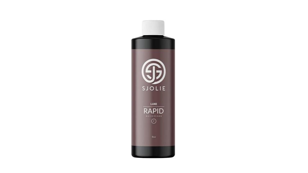 fast clear tan solution