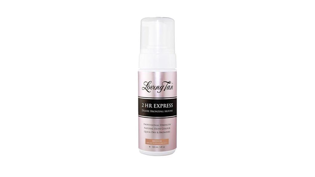 fast medium self tanner