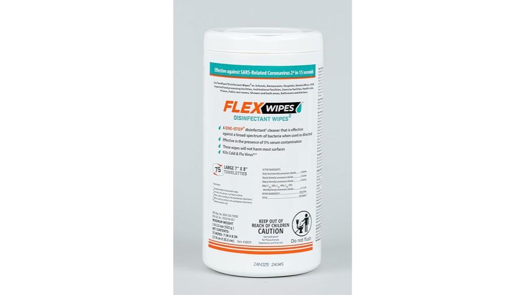 flex wipes disinfectant canisters