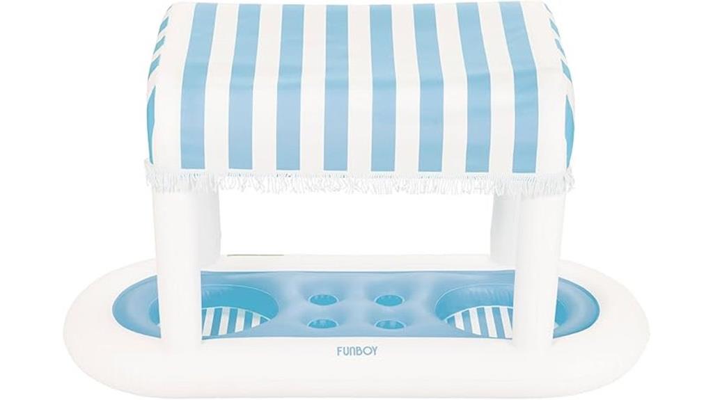 floating cabana drink station