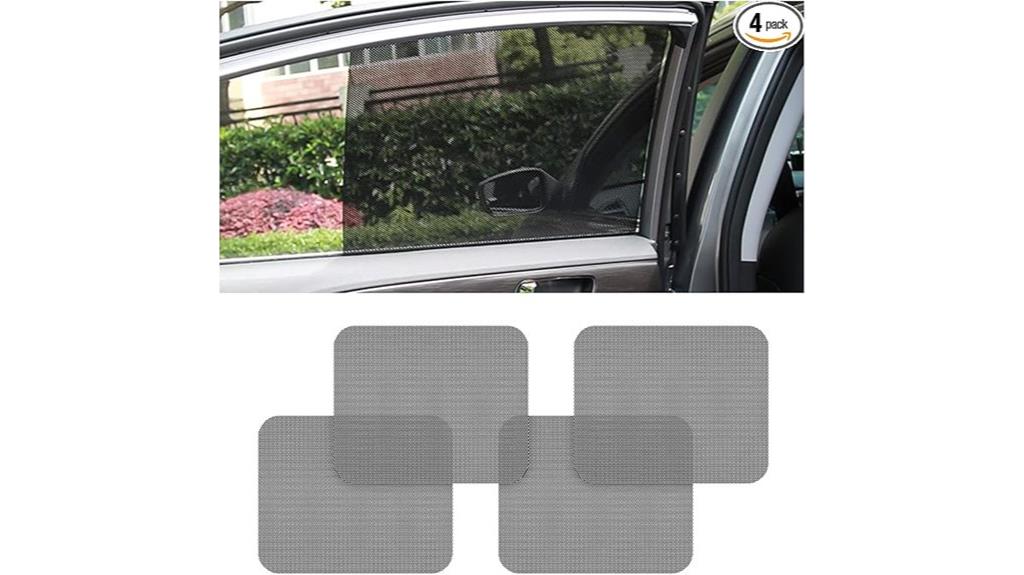 four pack car sunshades