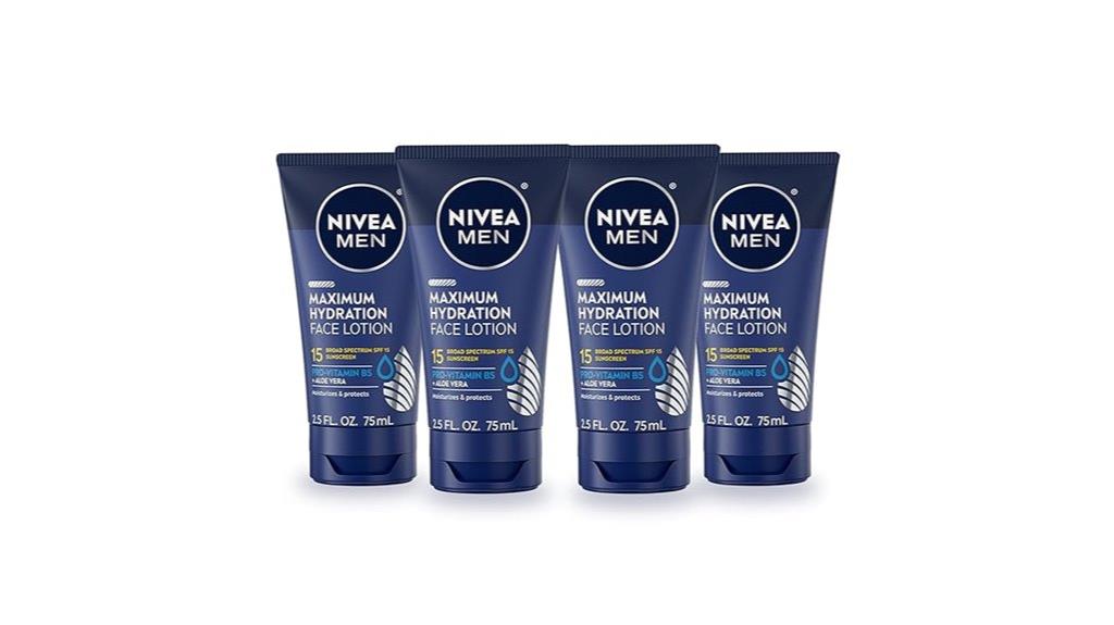 four pack men s face lotion
