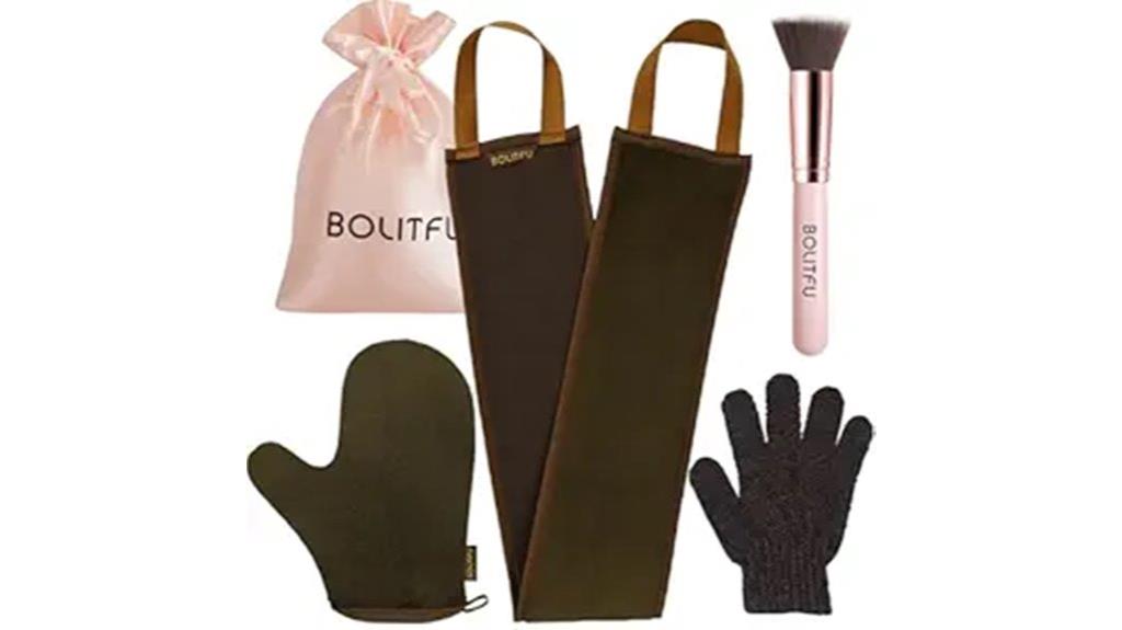 four pack tanning mitts