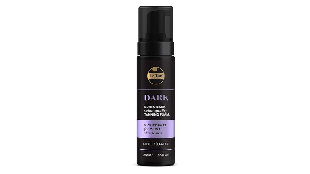 fragrance free long lasting tan
