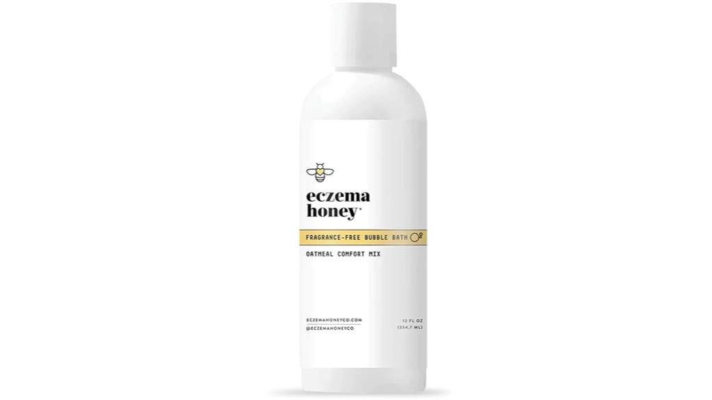 fragrance free oatmeal bubble bath