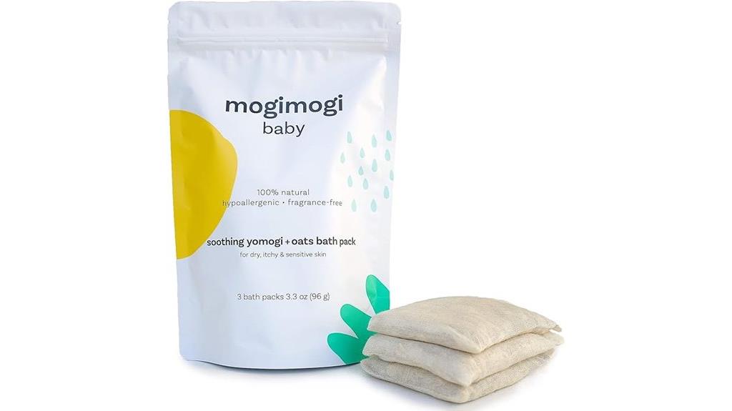 gentle organic baby bath