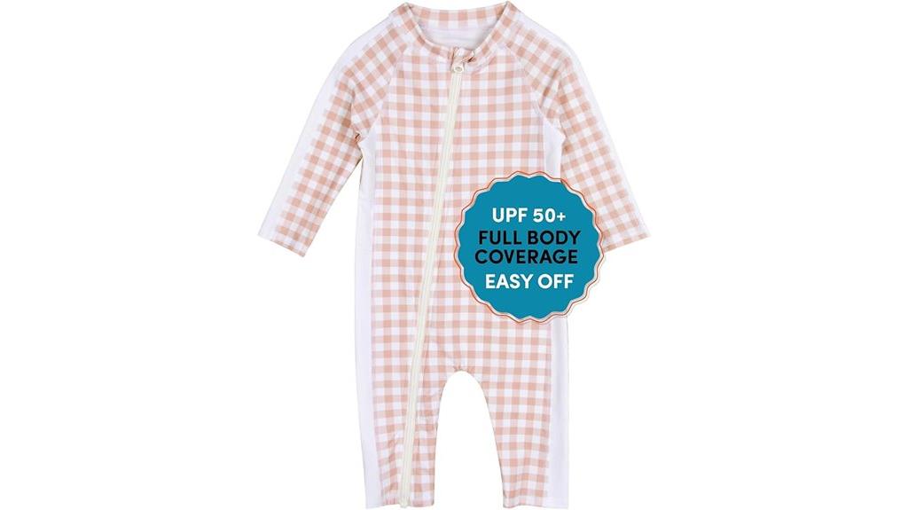 girls uv protection swimsuit