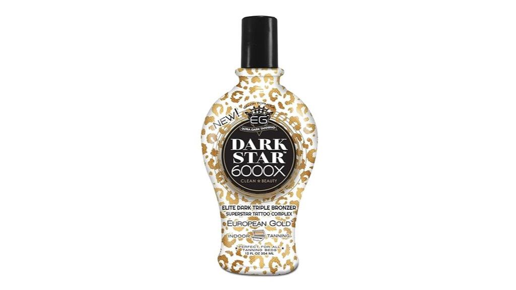 gold dark star lotion