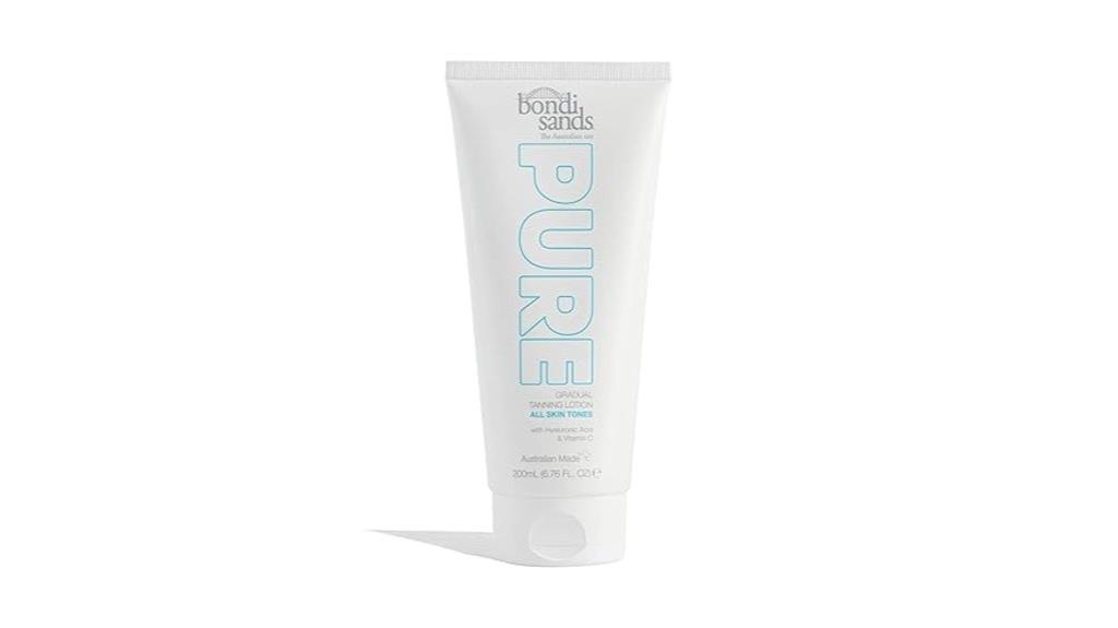 gradual tanning lotion