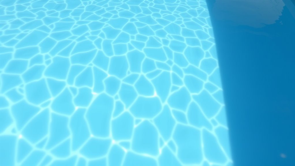 harmonious pool color pairing