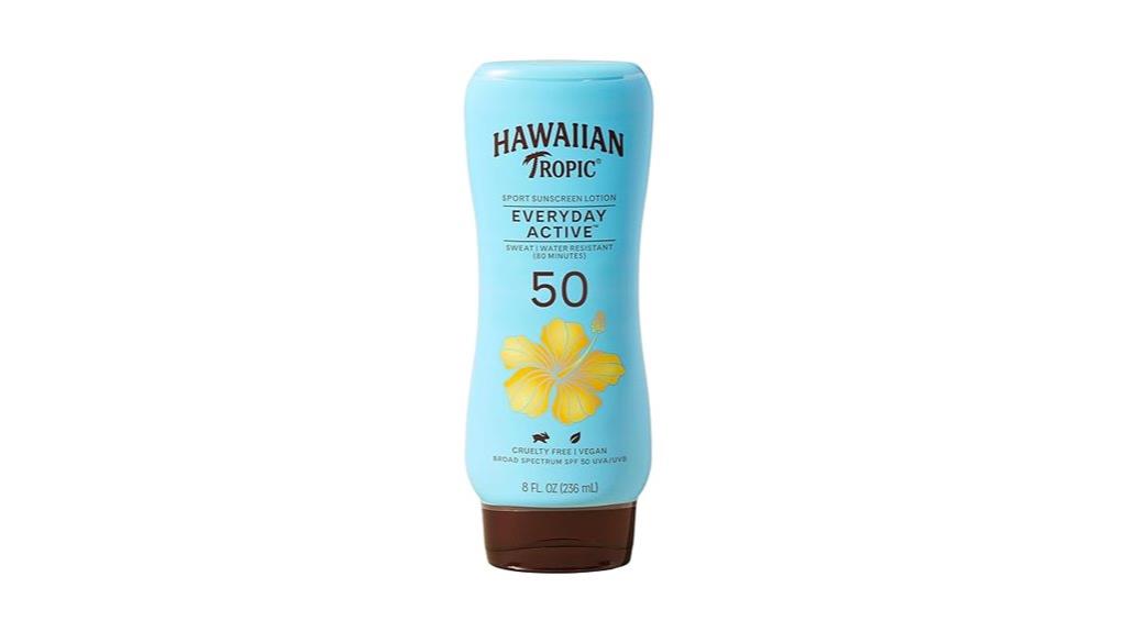 hawaiian tropic spf50 lotion