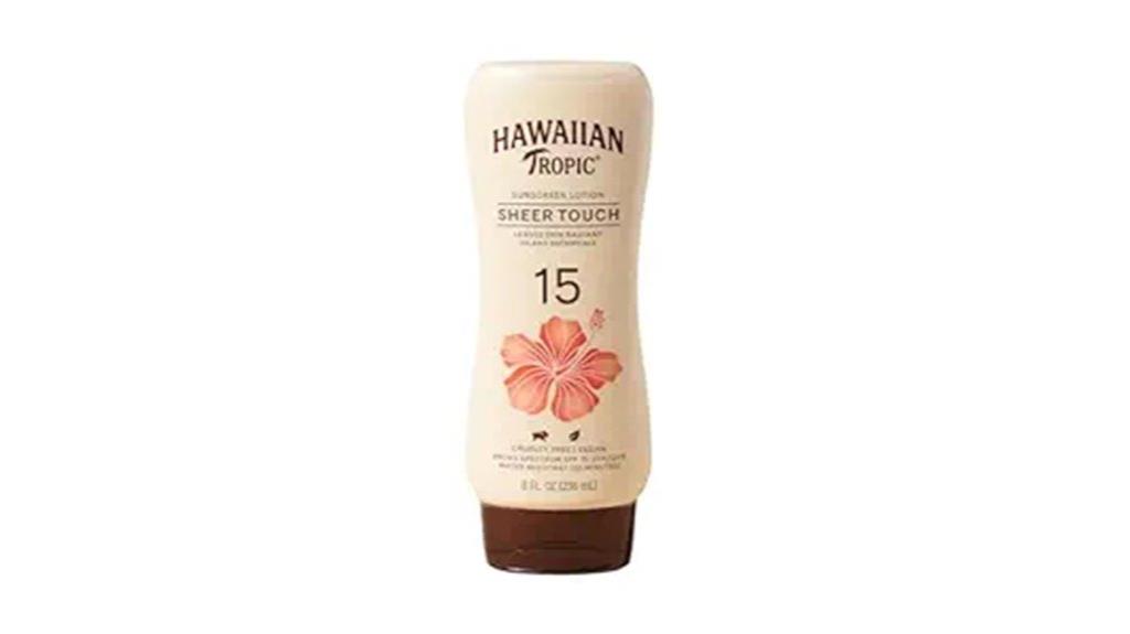 hawaiian tropic spf lotion