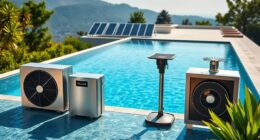 heating options for endless pool