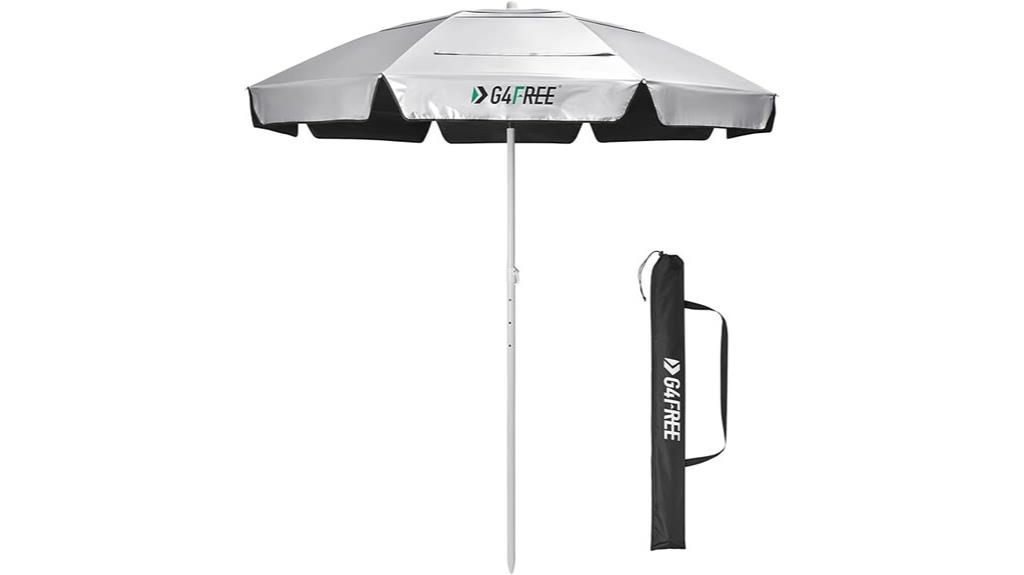 heavy duty beach umbrella