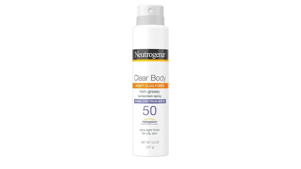 high spf body sunscreen
