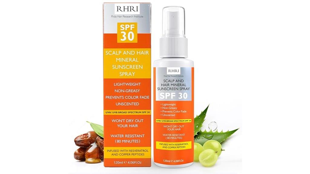 high spf hair sun protection