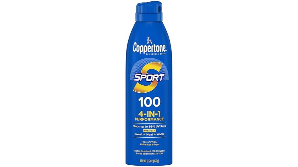 high spf sports spray