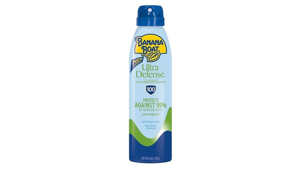 high spf sunscreen spray