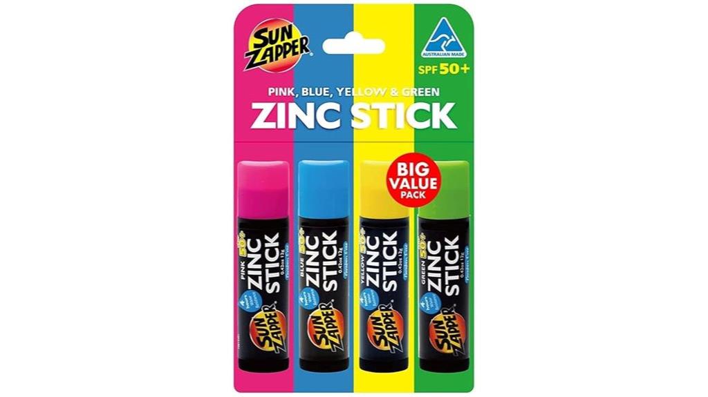 high spf zinc stick