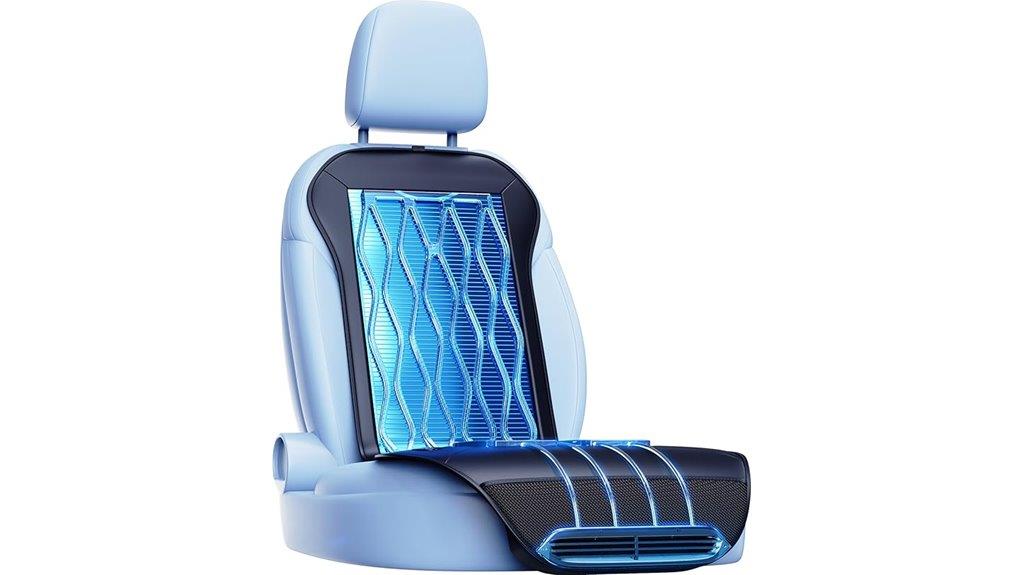 high tech cooling car seat