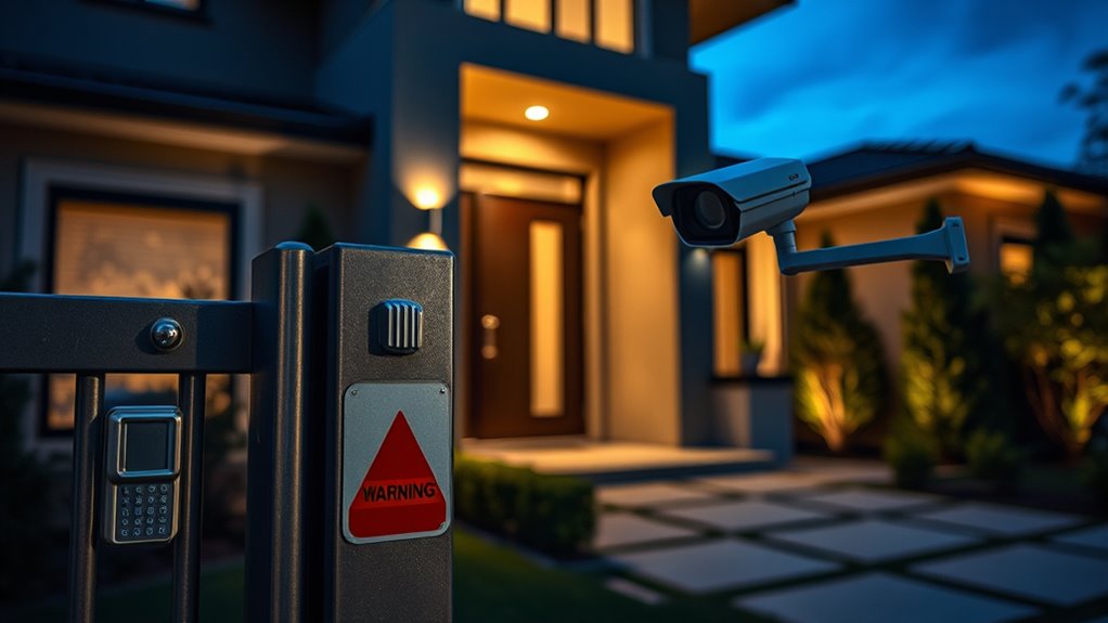 home security system features