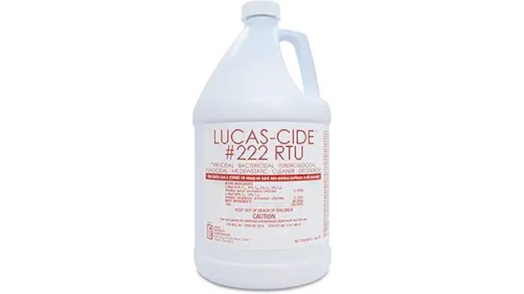 hospital grade disinfectant gallon