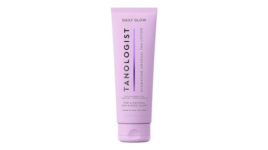hydrating body lotion bottle