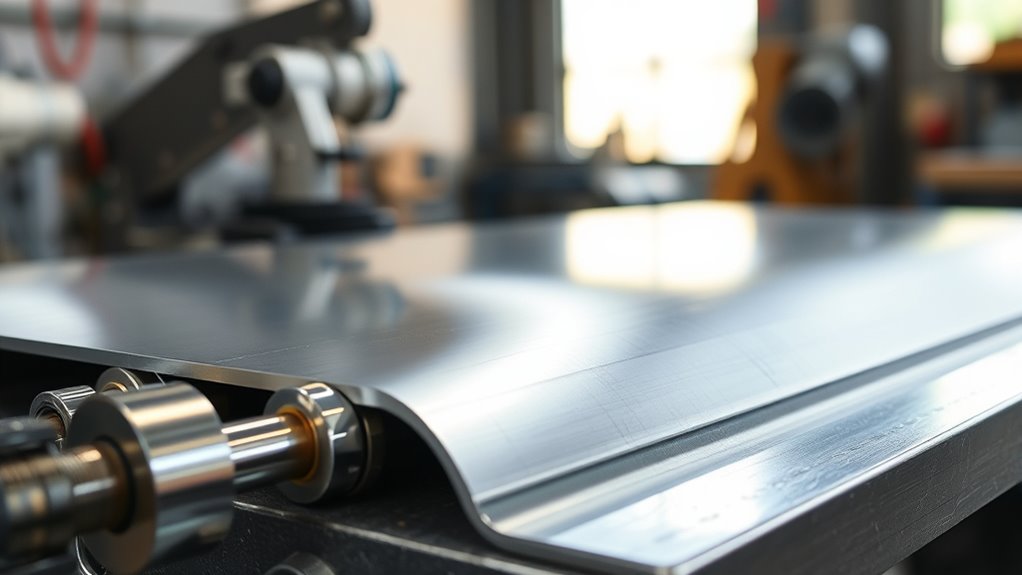 hydraulics for even sheets