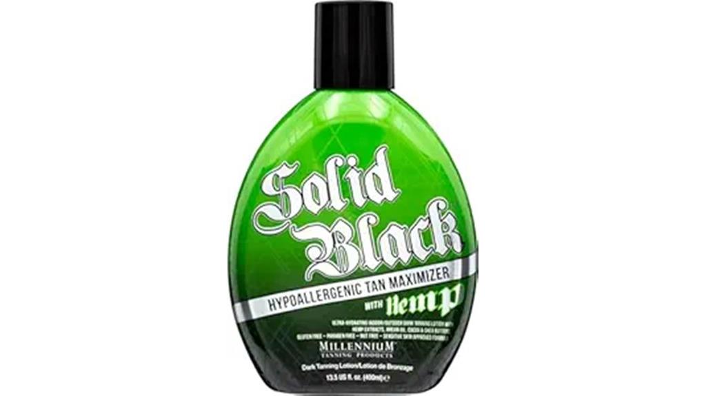 hypoallergenic tanning lotion