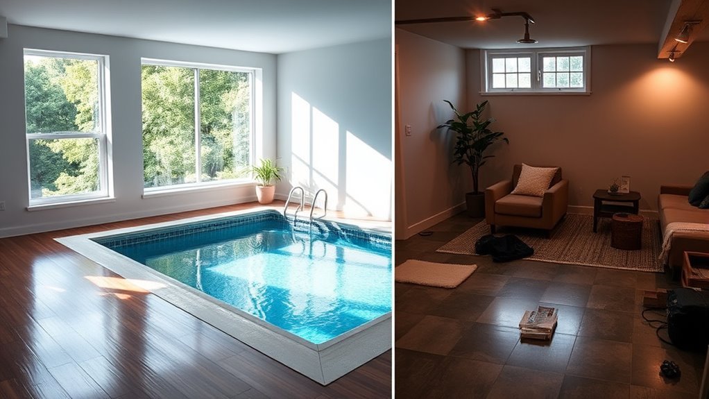 indoor pool location considerations