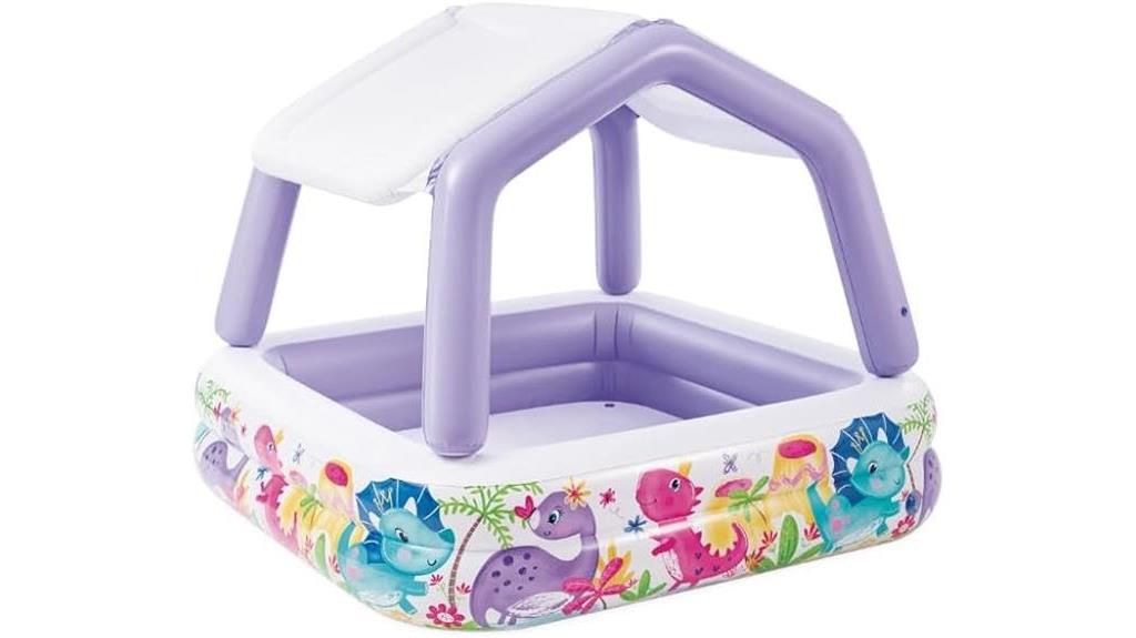 inflatable kiddie pool canopy