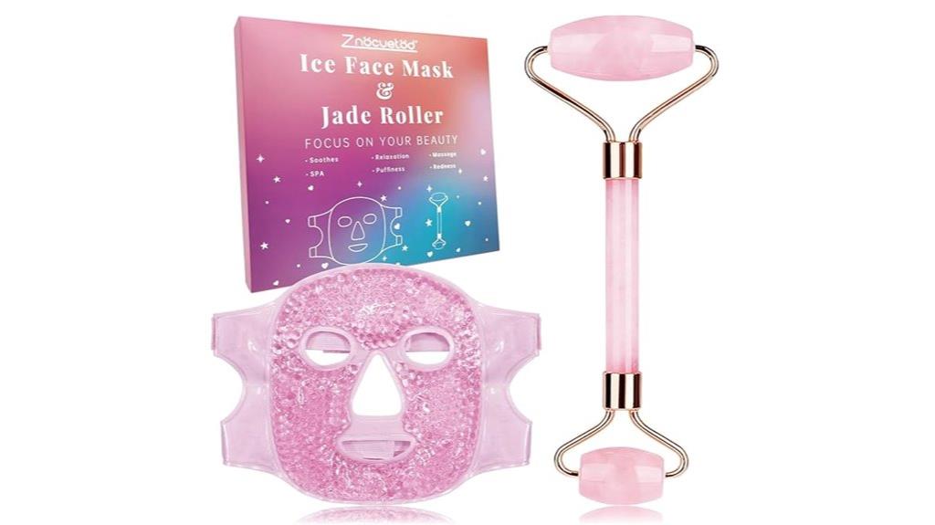 jade facial roller set