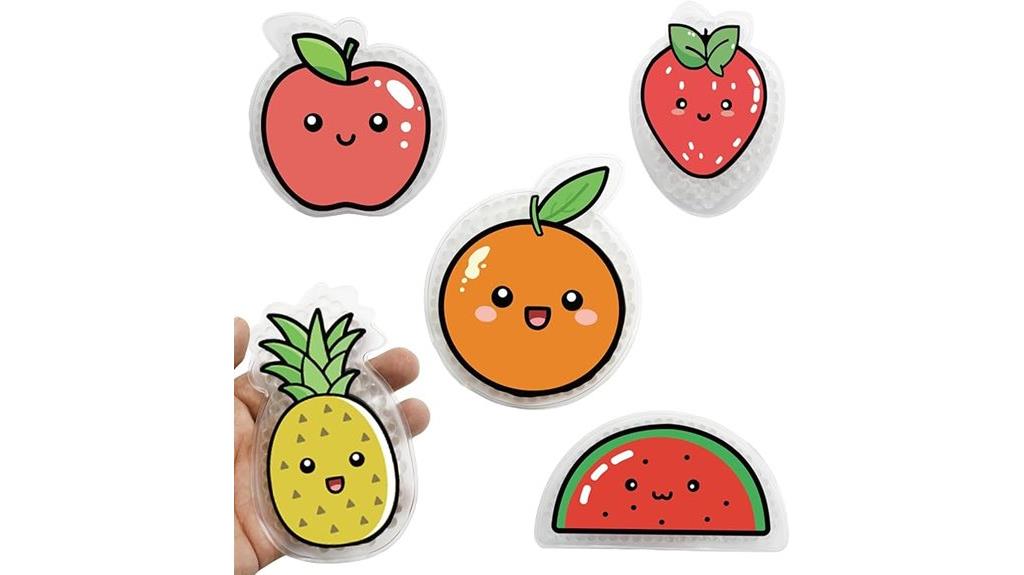 kids cartoon gel ice packs