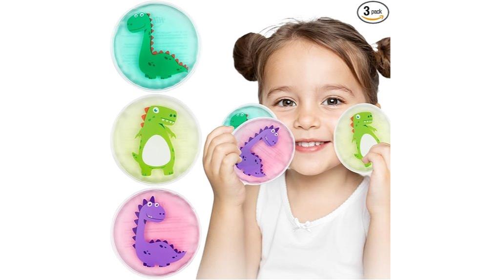 kids injury cooling packs