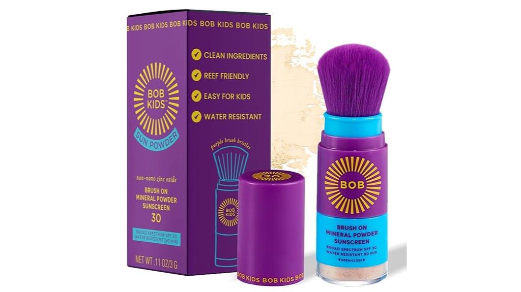 kids mineral sun protection