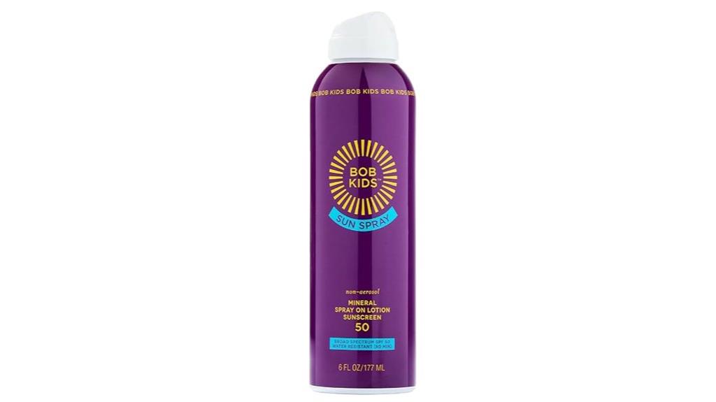 kids mineral sun spray