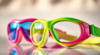 kids shatterproof tanning goggles