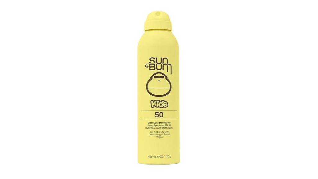 kids spf 50 spray