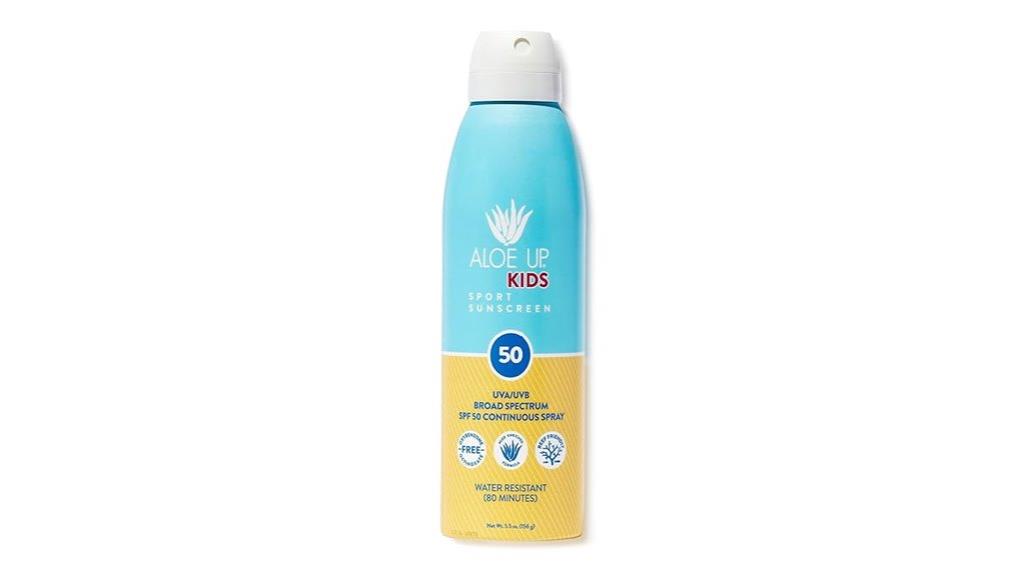 kids spf 50 spray