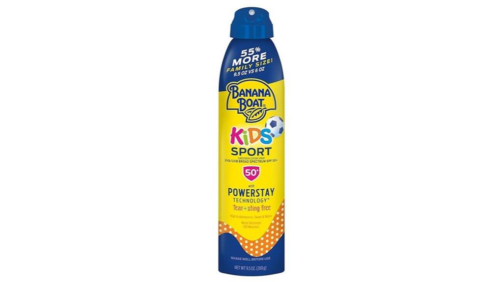 kids spf 50 sunscreen