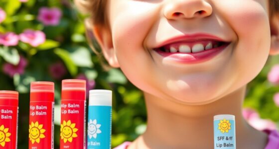 kids sun protection lip balms