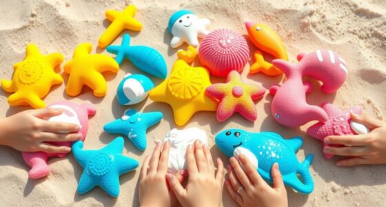 kids sun protection sponges