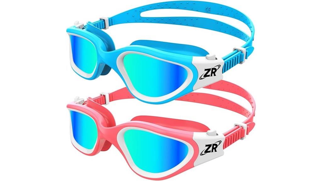 kids swim goggle set