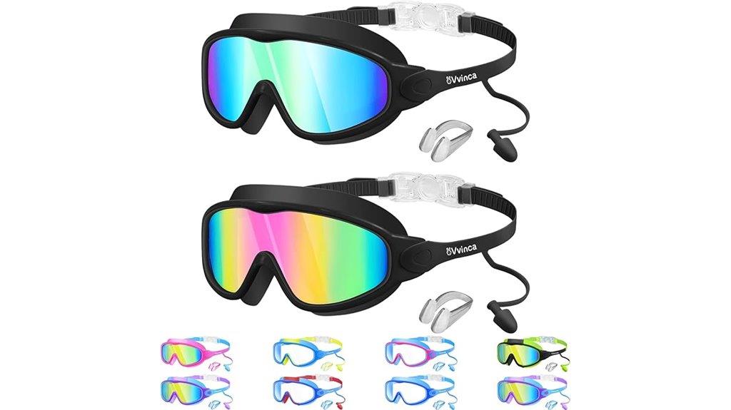 kids swim goggles set