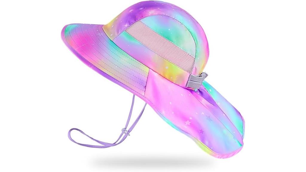 kids uv sun hat